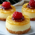 Mini Pineapple Upside Down Cheesecakes Recipe 9 Mini Pineapple Upside Down Cheesecakes Recipe