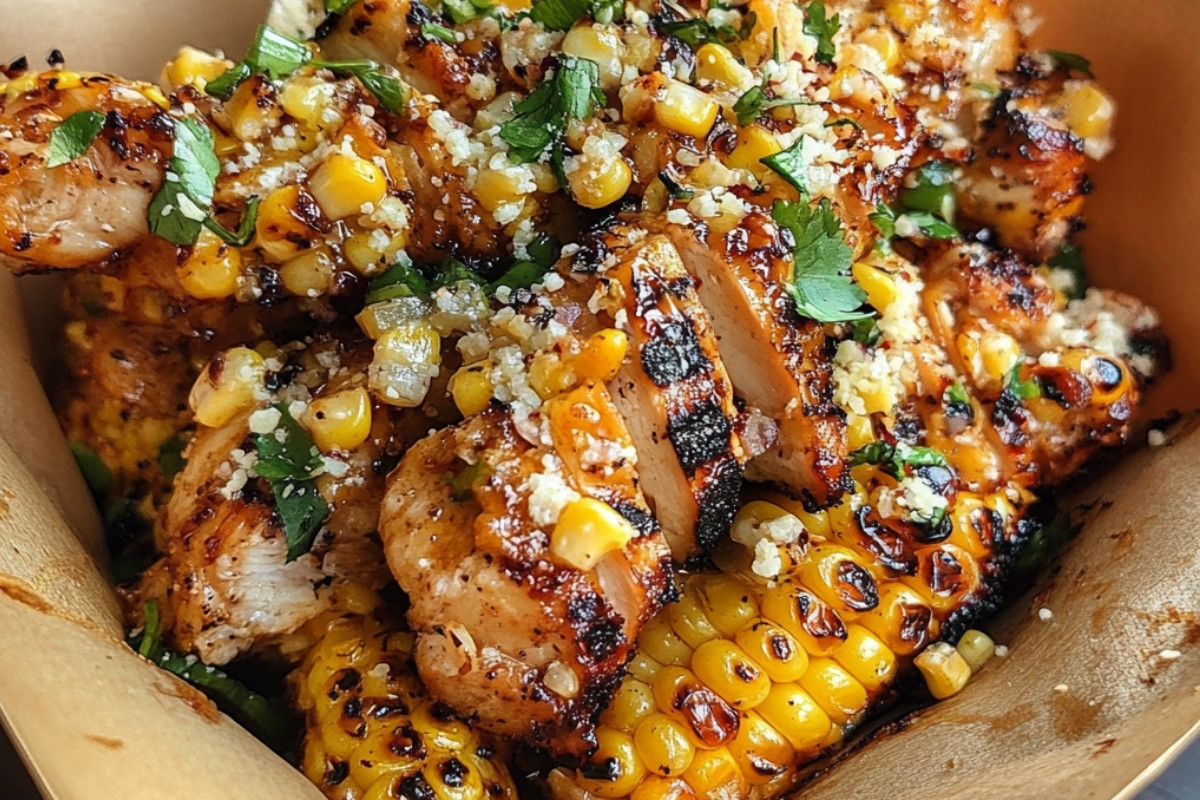 Deliciously Flavorful Street Corn Chicken Delight