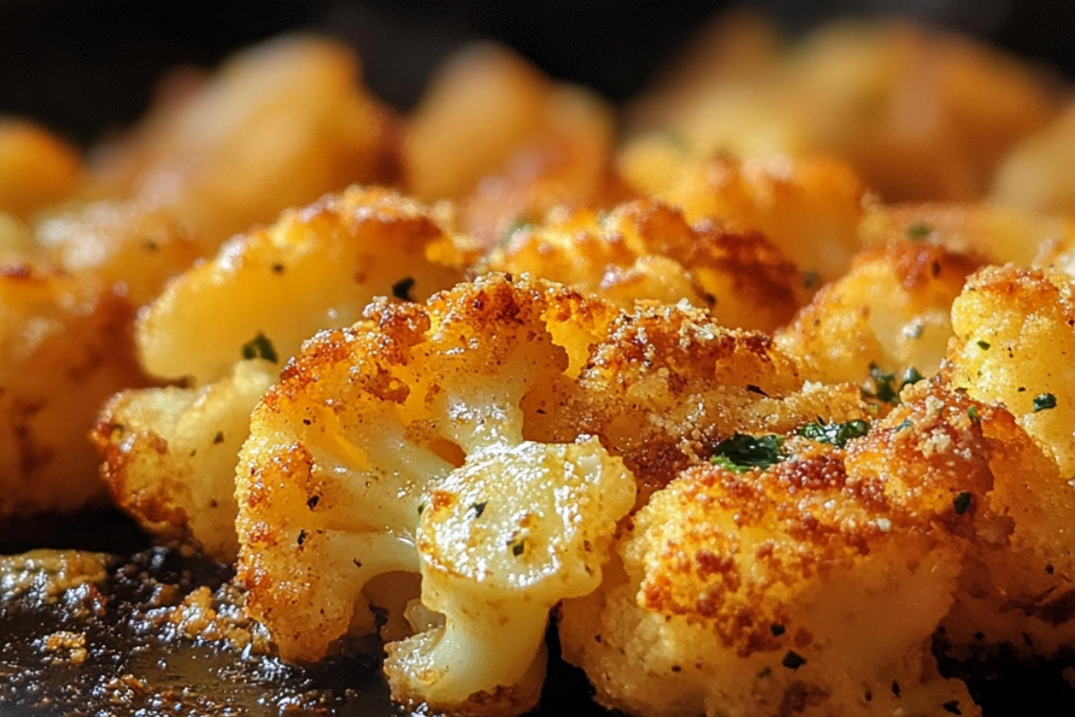 Delightful Parmesan Roasted Cauliflower Triumph