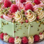 Delightful Pistachio Raspberry Indulgence Cake 9 Delightful Pistachio Raspberry Indulgence Cake