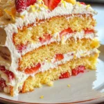 Delightful Strawberry Lemon Layer Cake with Zest 9 Delightful Strawberry Lemon Layer Cake with Zest