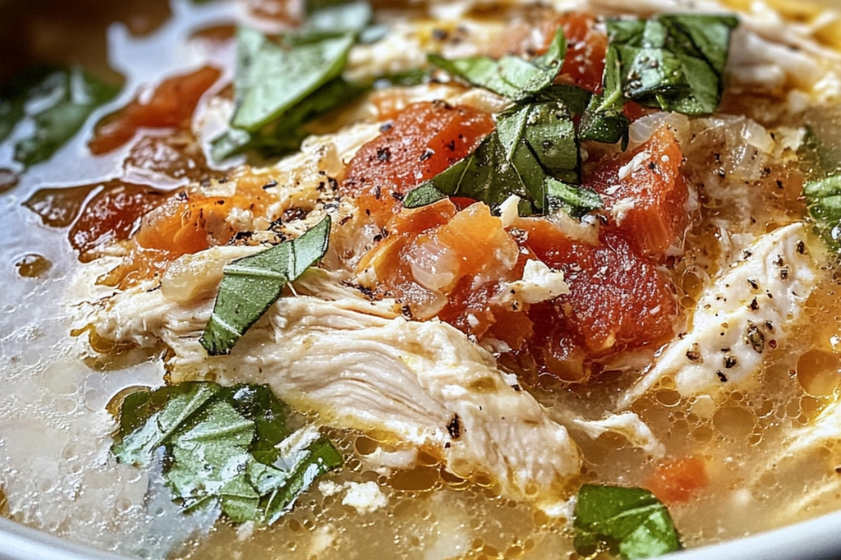Irresistible Hearty Tuscan Chicken Soup