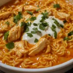 Spicy Chicken Ramen with Garlic Cream Recipe 9 Spicy Chicken Ramen with Garlic Cream Recipe