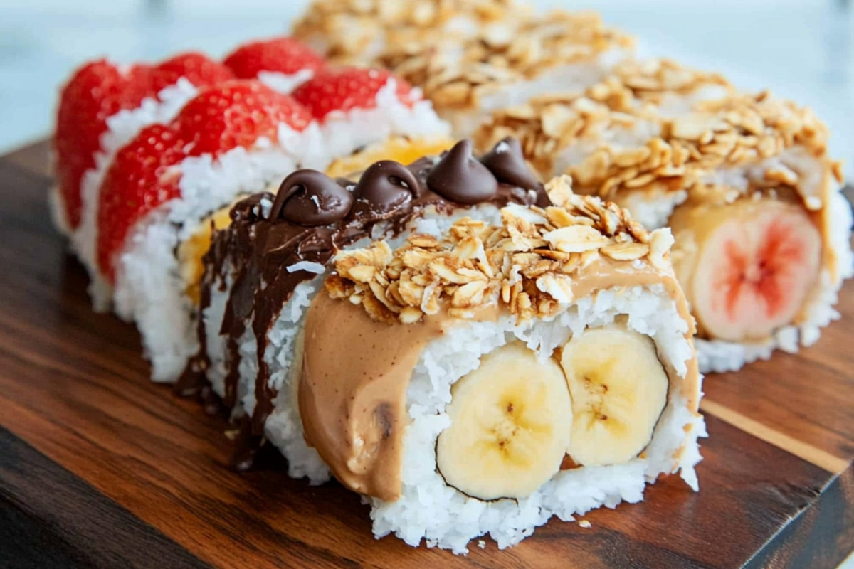 Banana Delight Sushi