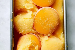 Cardamom Apricot Delight Sorbet