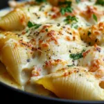 Creamy Delightful Seafood Stuffed Shells 9 Creamy Delightful Seafood Stuffed Shells
