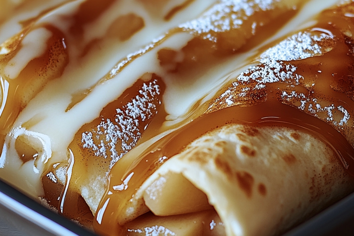 Delicious Apple Pie Enchiladas