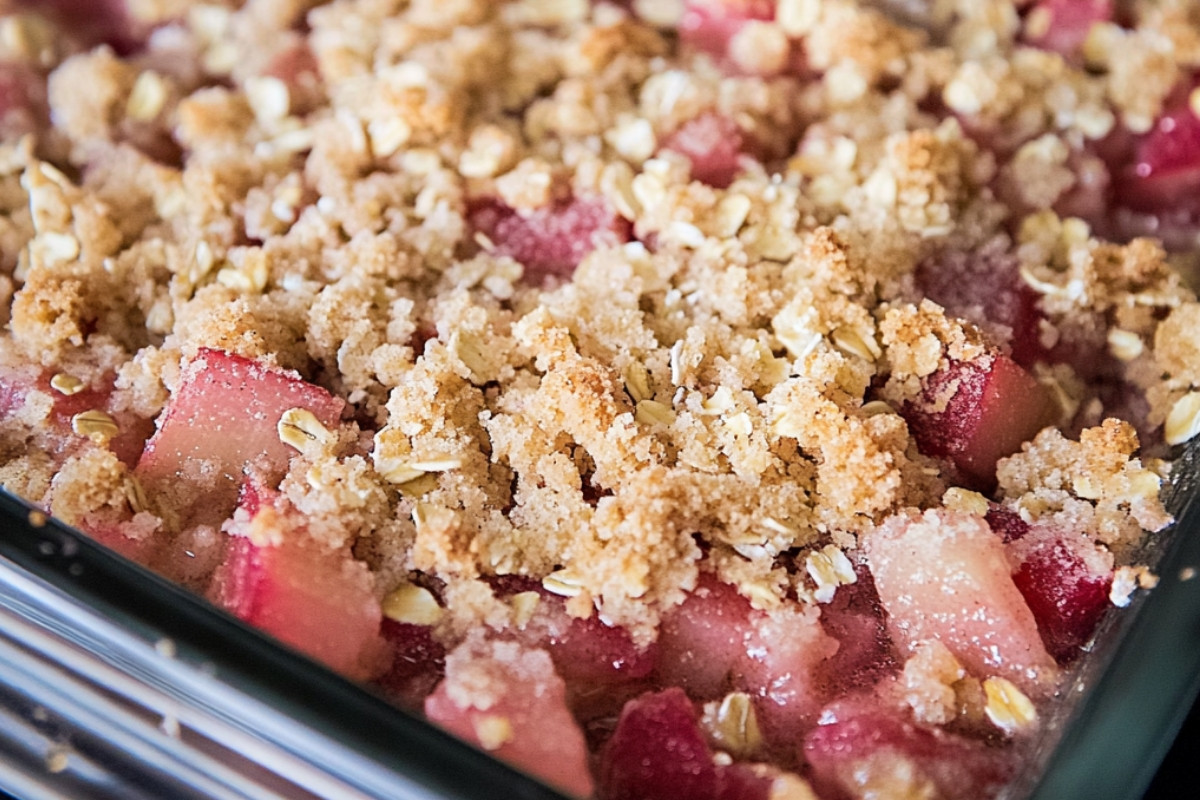 Delicious Rhubarb Crisp Delight