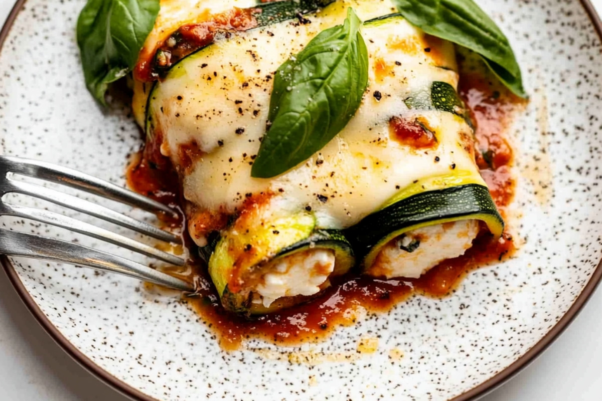 Delicious Ricotta-Stuffed Zucchini Involtini