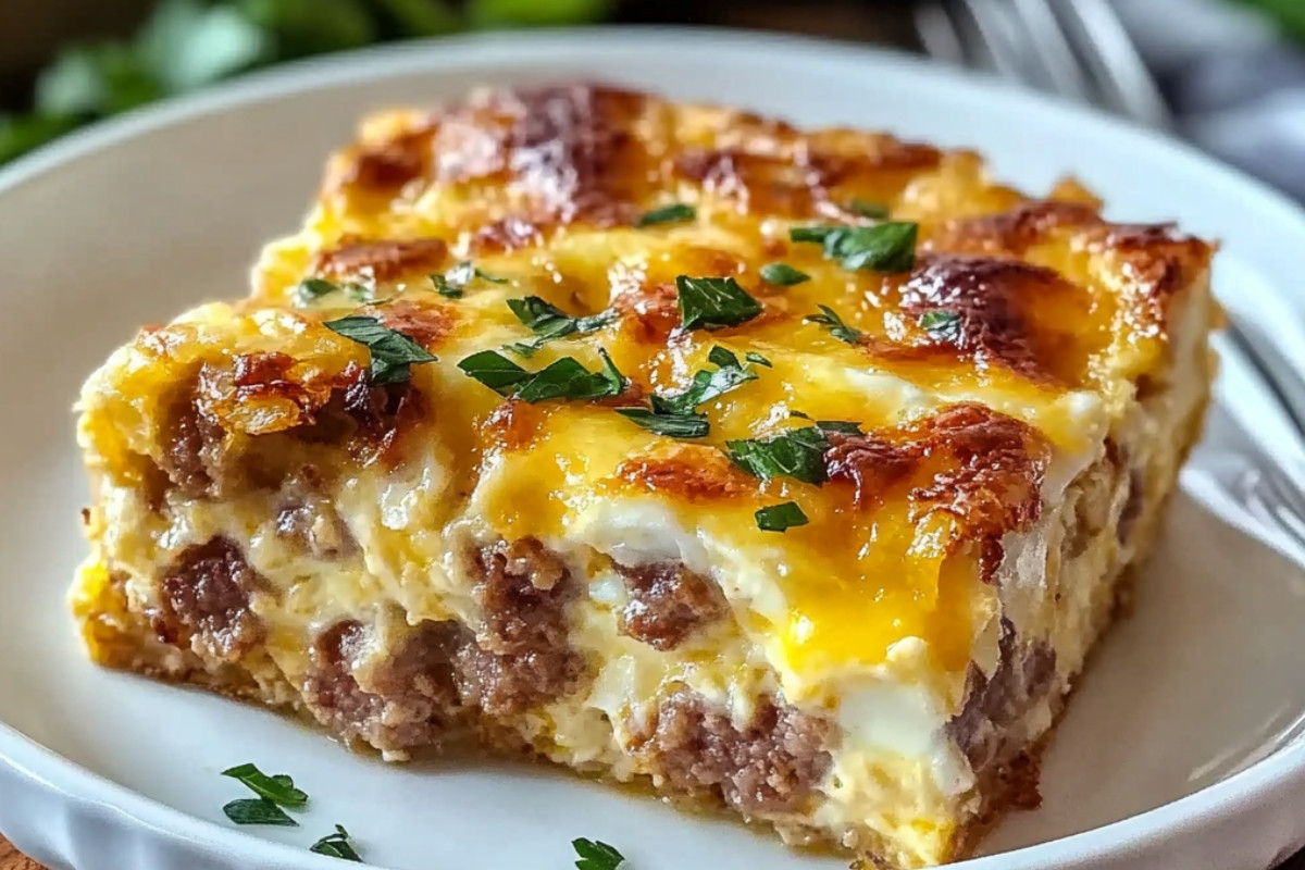 Hearty Sausage and Egg Casserole