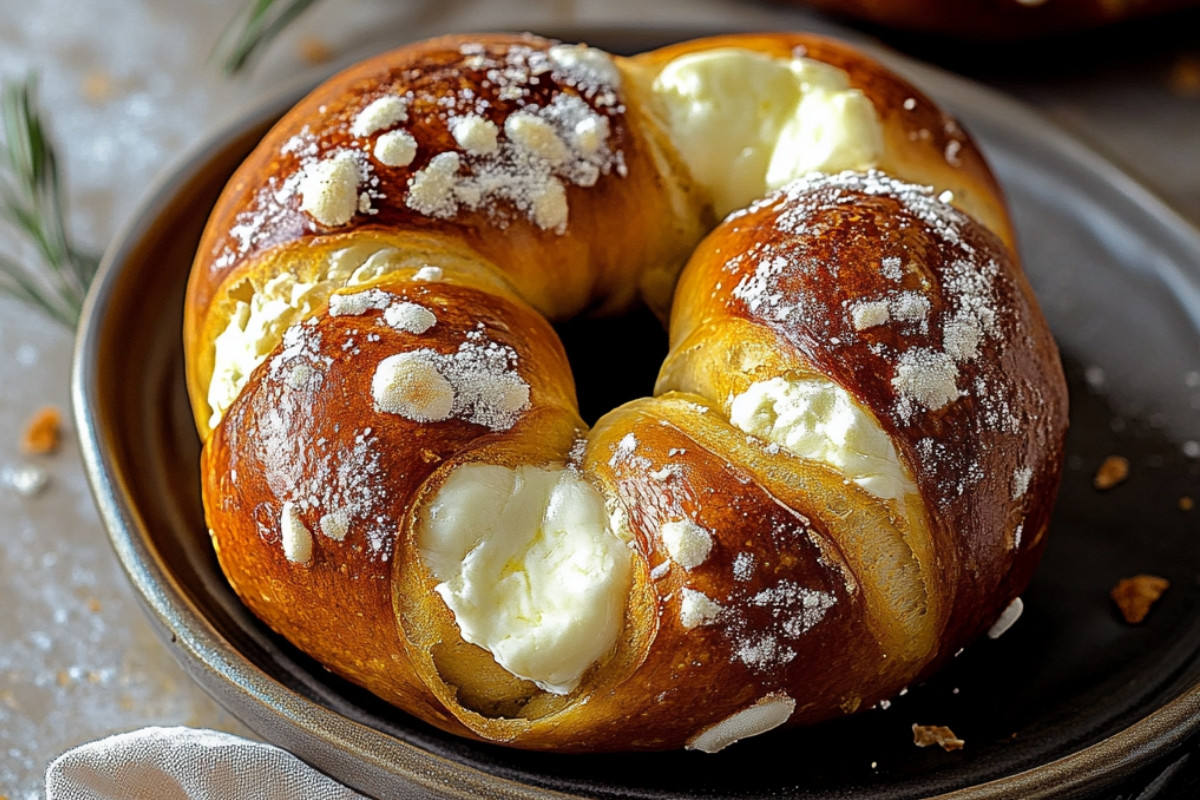 Mozzarella-Stuffed Soft Pretzels Delightfully Tasty