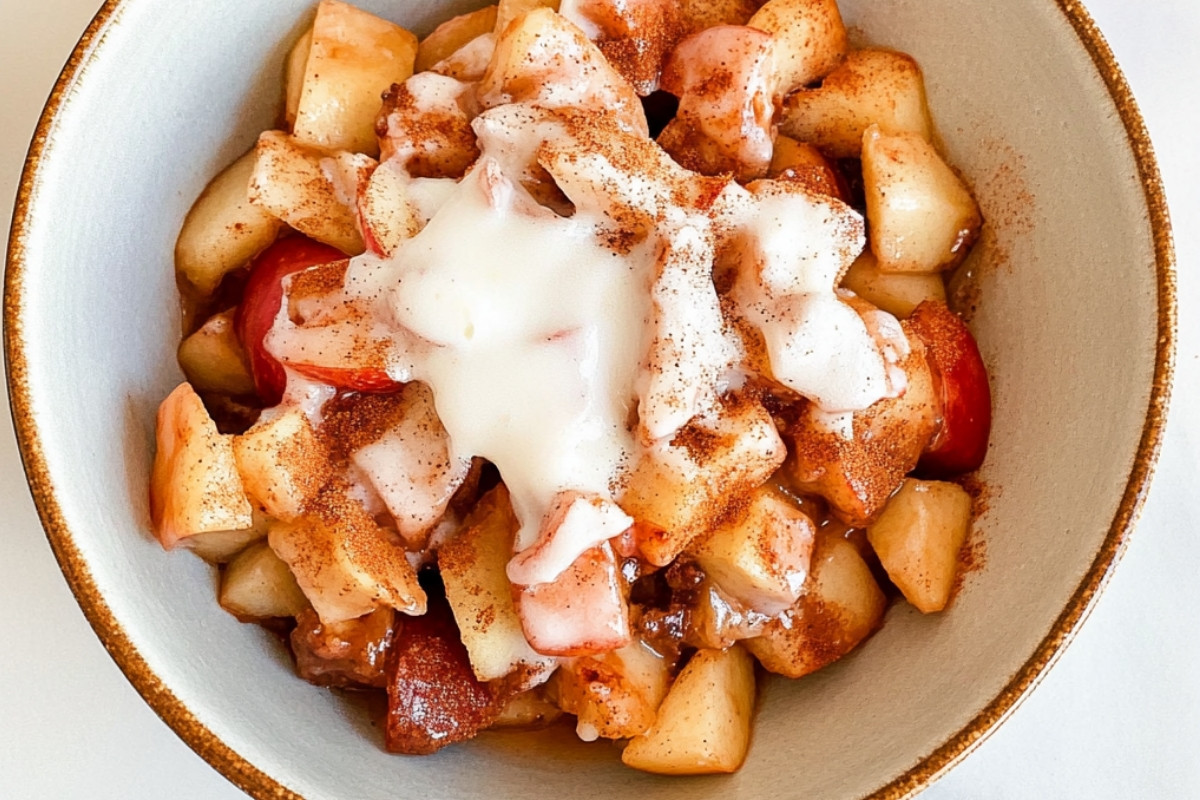Sweet Air Fryer Apples Delight