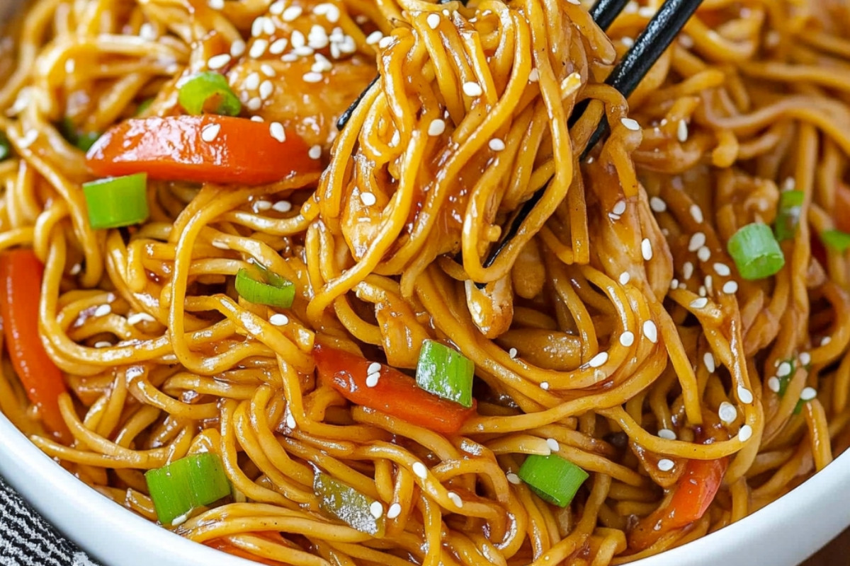 Teriyaki Noodles Delight