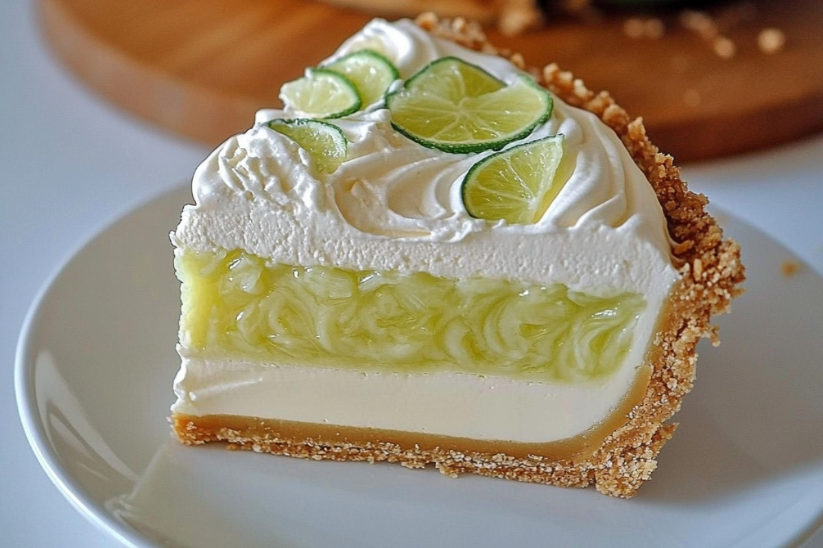 Triple Decker Delight Key Lime Pie