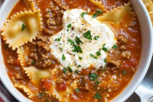Delightful Lasagna Soup