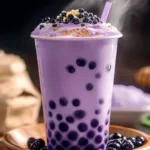 Purple Bliss Boba Tea