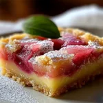 Sweet and Delightful Rhubarb Custard Bars 6 Sweet and Delightful Rhubarb Custard Bars