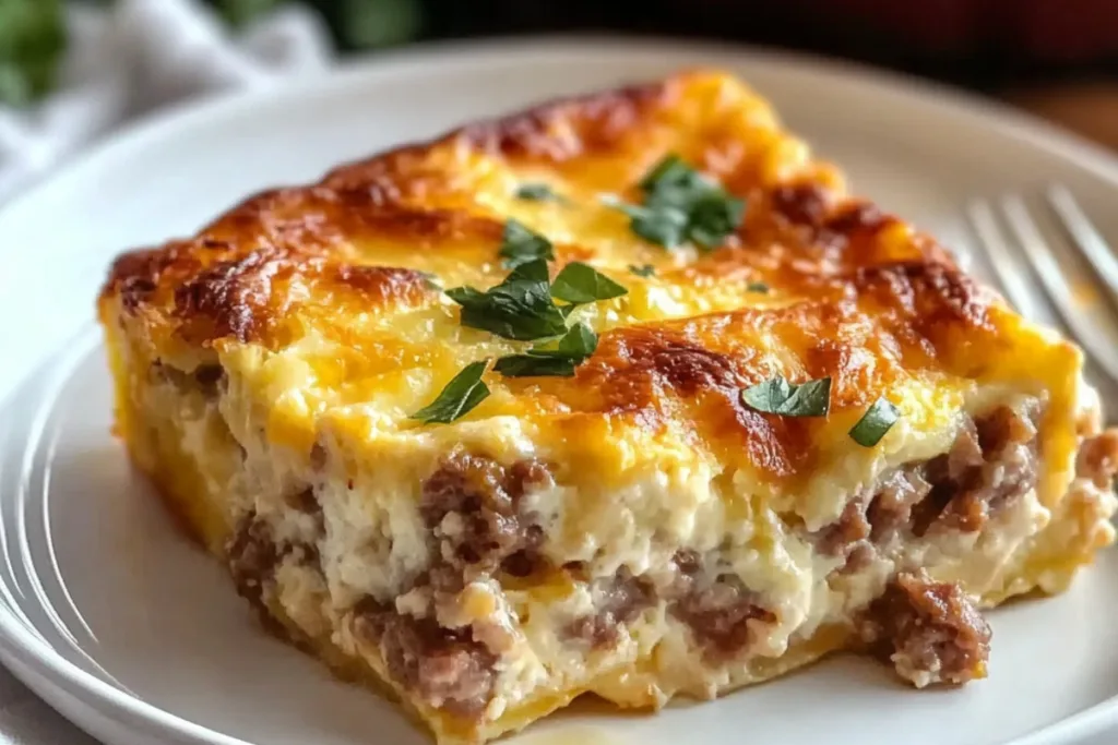 Easy Sausage and Egg Casserole