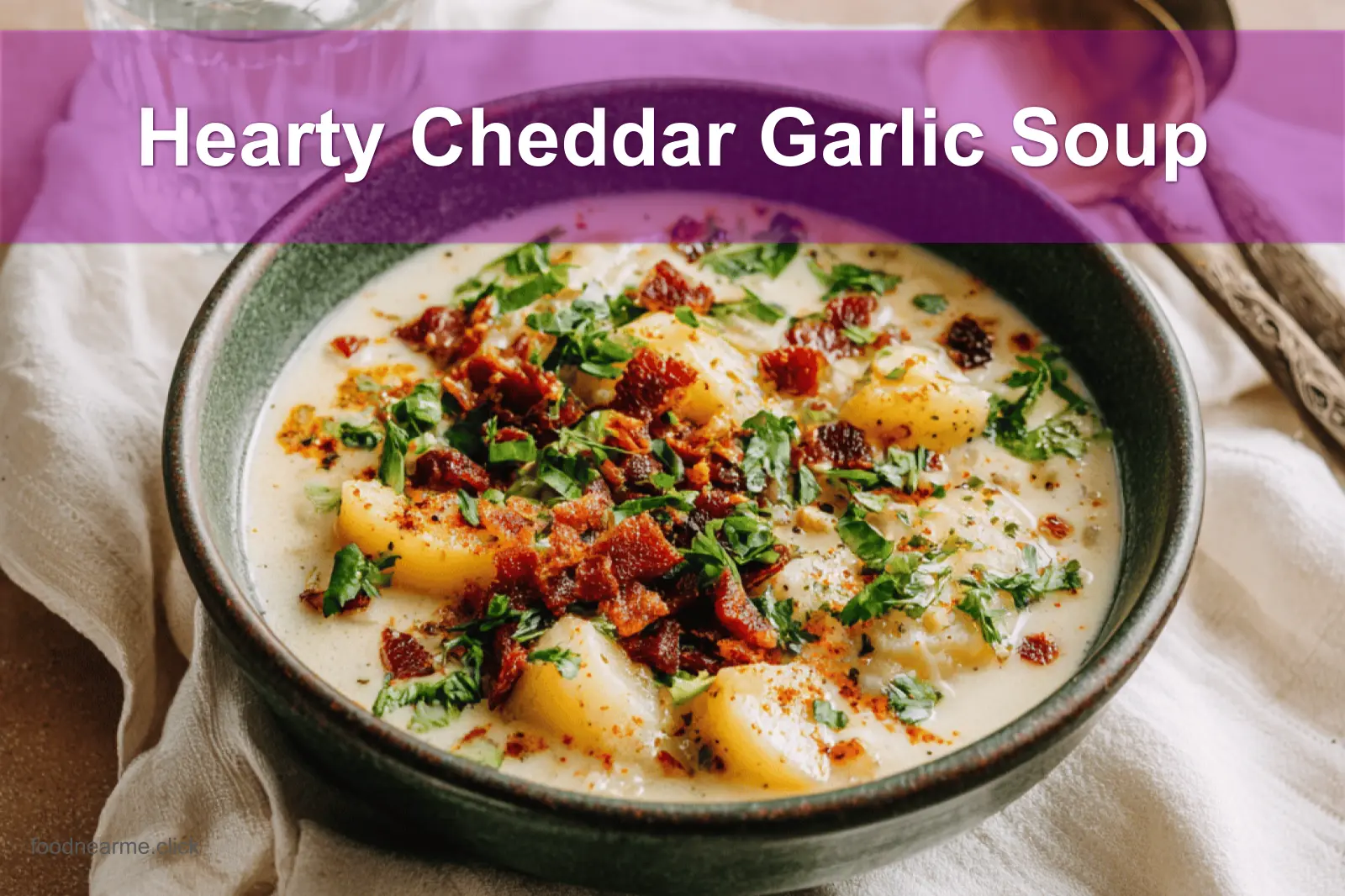 17 Cozy Soup Recipes: Warm Your Soul, Easy Family Dinners 3 Hearty cheddar garlic herb potato soup