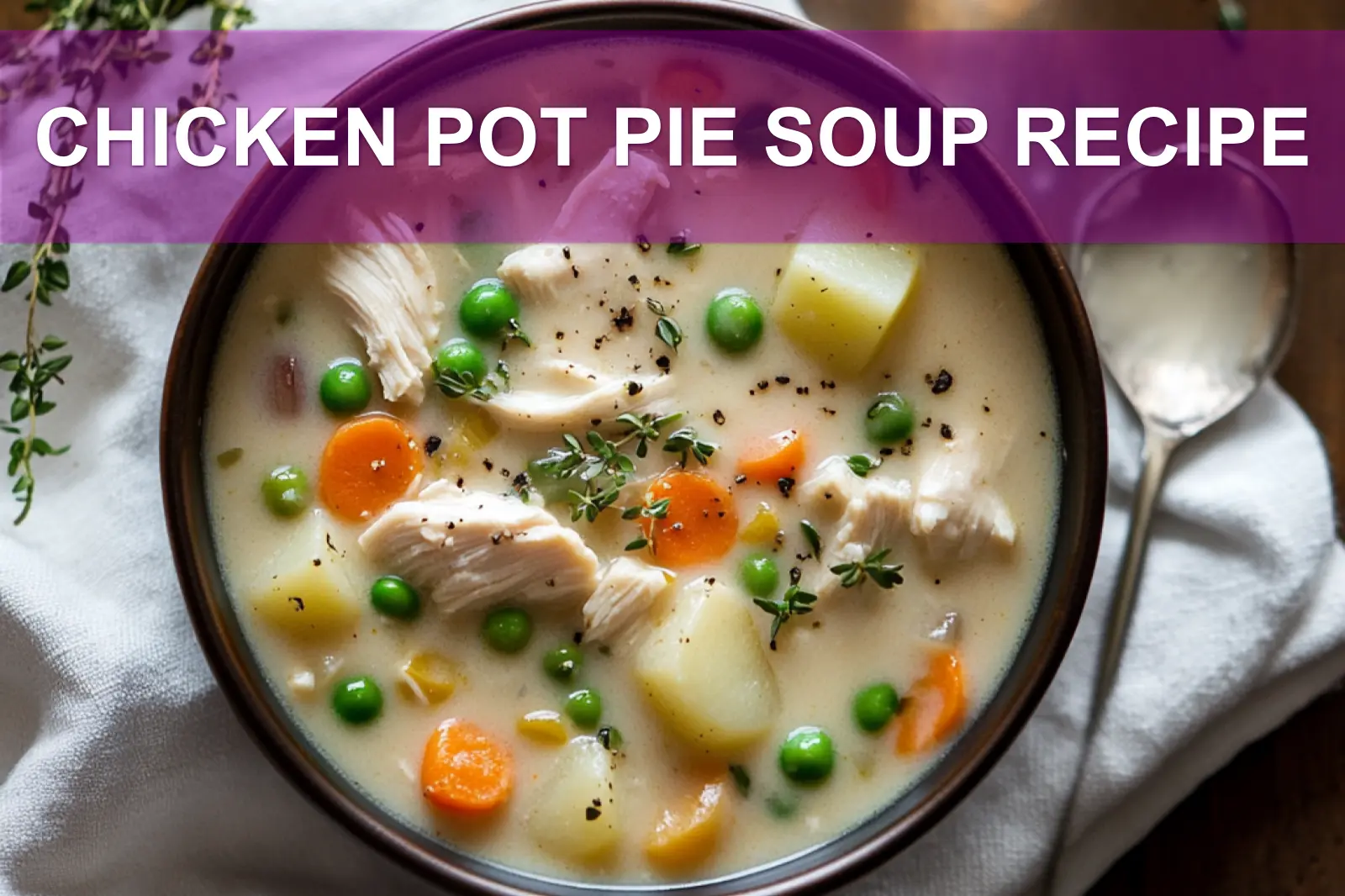 17 Cozy Soup Recipes: Warm Your Soul, Easy Family Dinners 13 Chicken pot pie soup
