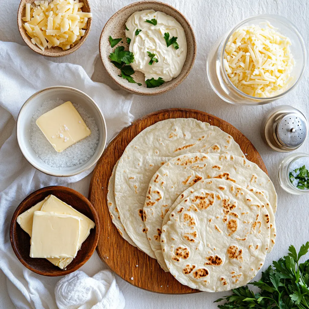 Air Fryer Cheesy Tortilla Garlic Bread: Simple, Irresistible 5 AIR FRYER CHEESY TORTILLA GARLIC BREAD melted cheese golden edges fresh herbs on napkin