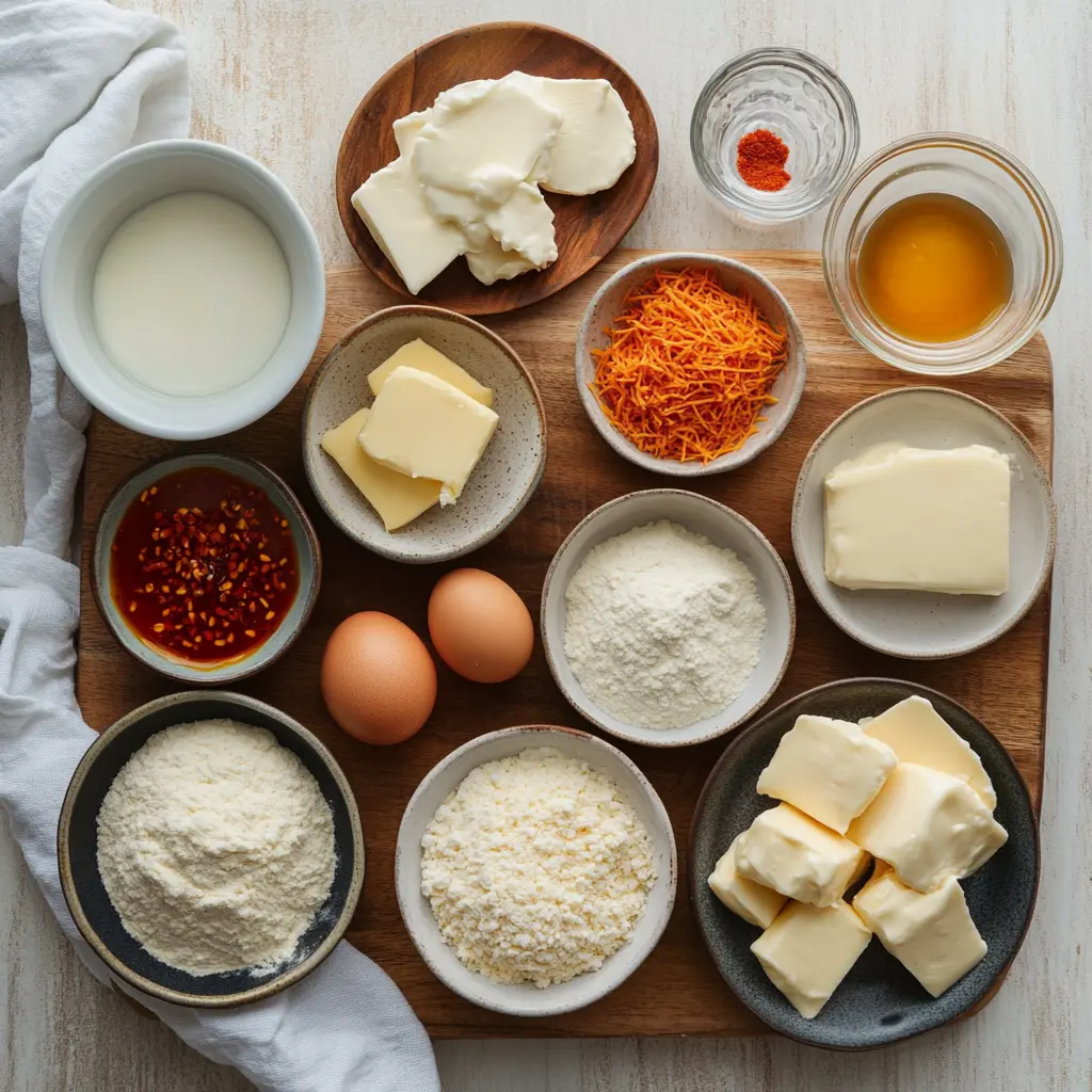 Cheesy Dynamite Chicken Buns: Easy and Irresistible! 6 CHEESY DYNAMITE CHICKEN BUNS golden baked buns with melted cheese and spicy filling