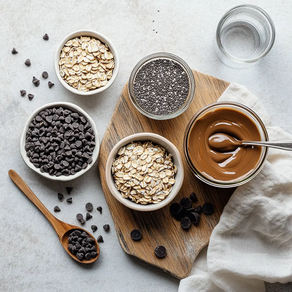 Chocolate Peanut Butter Protein Overnight Oats: Easy & Delicious 5 CHOCOLATE PEANUT BUTTER PROTEIN OVERNIGHT OATS in jar with peanut butter drizzle and chocolate chips