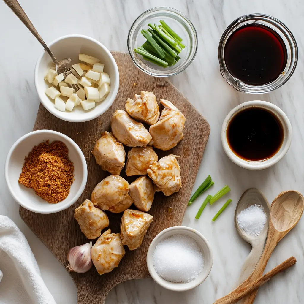 Crock Pot Bourbon Chicken Recipe: Simple Delicious Dish 5 CROCK POT BOURBON CHICKEN RECIPE glazed chicken in bowl on white napkin with clear water