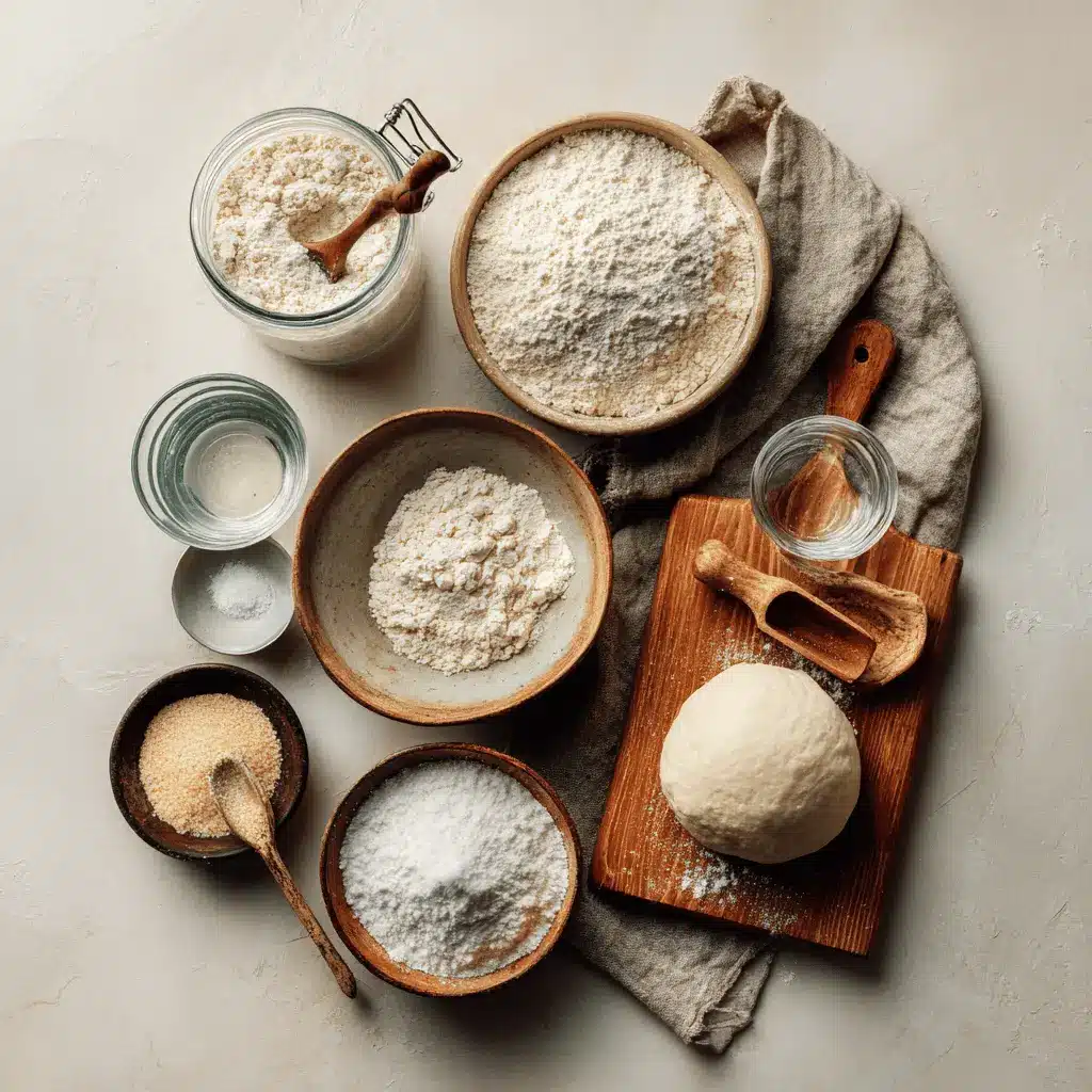 Homemade Sourdough Bread: Easy Delicious Recipe 5 HOMEMADE SOURDOUGH BREAD golden crust loaf on white cloth with starter and glass of water