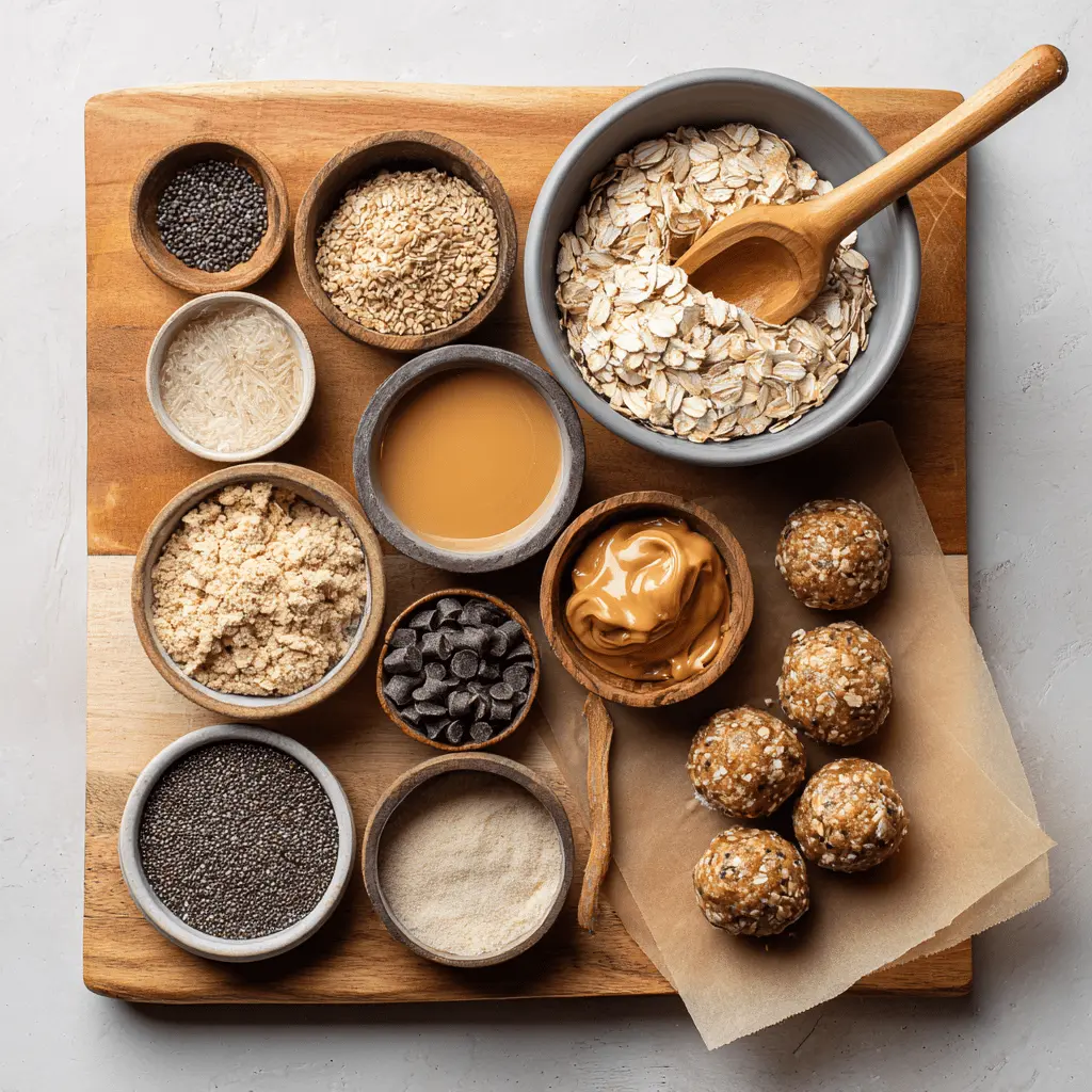 Oatmeal Peanut Butter Protein Balls Recipe: Irresistibly Easy & Delicious 5 Oatmeal Peanut Butter Protein Balls Recipe close up warm natural light ready to enjoy