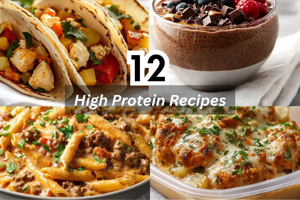 12 High Protein Recipes Fuel Your Family, Deliciously