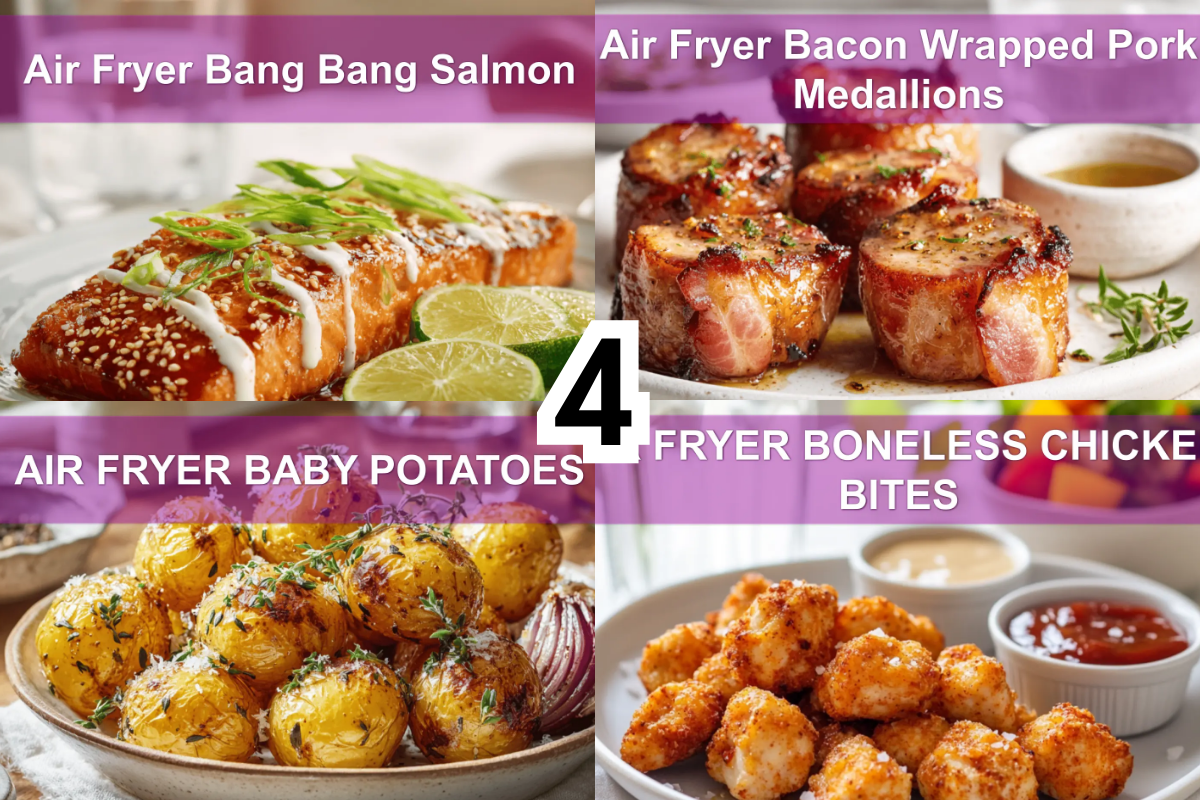 4 Easy Air Fryer Recipes Quick Family Favorites