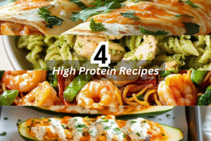 4 High Protein Recipes: Easy Family Dinners That Pack Power High Protein Recipes