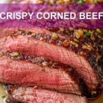 CRISPY CORNED BEEF centered hero view, clean and uncluttered