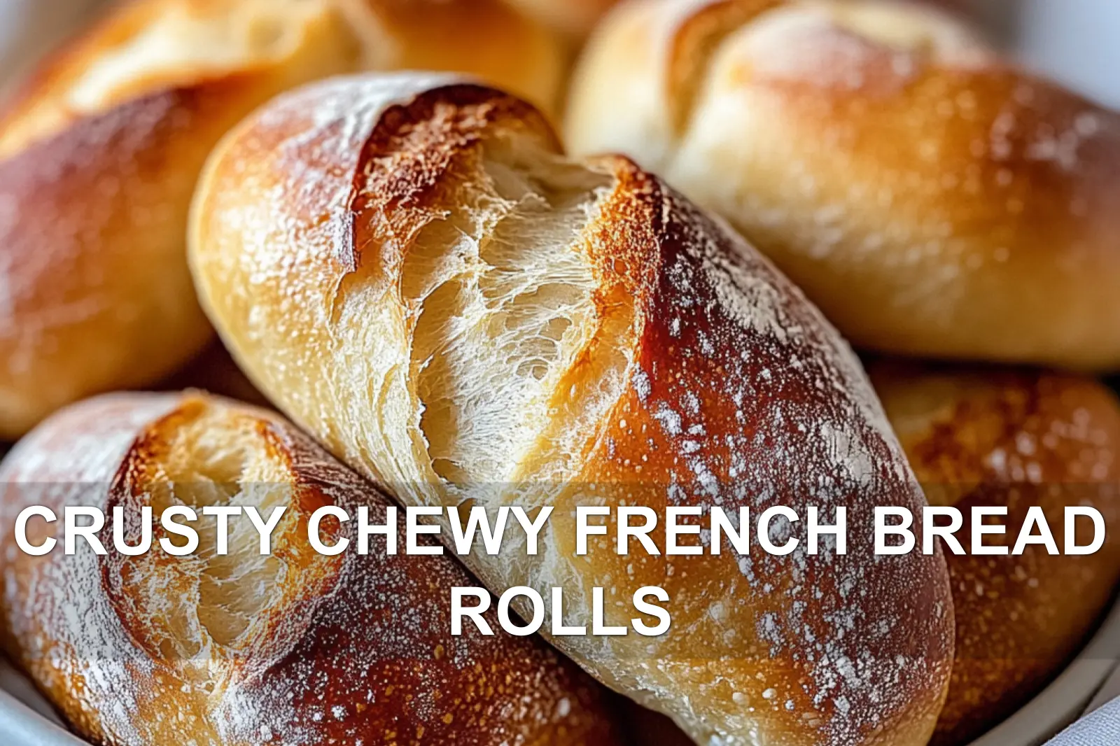 Crusty Chewy French Bread Rolls: The Perfect Recipe