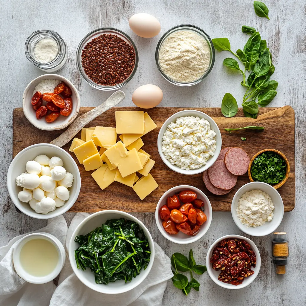 Breakfast Protein Biscuits: Easy and Tantalizing Recipe 5 BREAKFAST PROTEIN BISCUITS warm cheddar feta ham sausage spinach chives basil