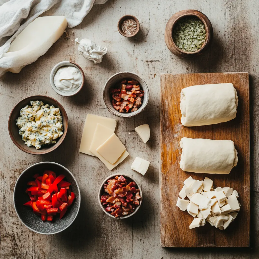 Breakfast Rolls Recipe Easy and Irresistibly Delicious 5 BREAKFAST ROLLS RECIPE centered hero view, clean and uncluttered