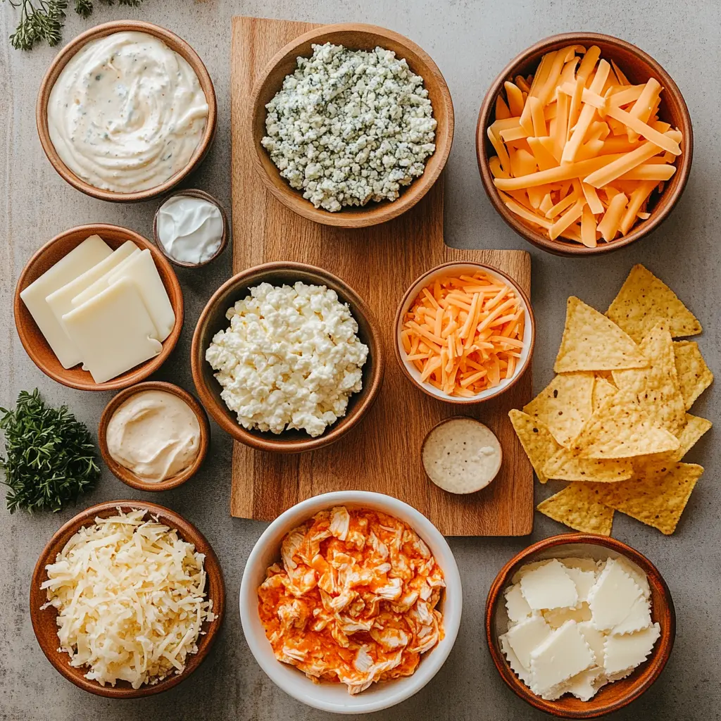 Buffalo Chicken Dip Oven Recipe: A Delicious Easy Must Try 5 BUFFALO CHICKEN DIP OVEN RECIPE centered hero view, clean and uncluttered