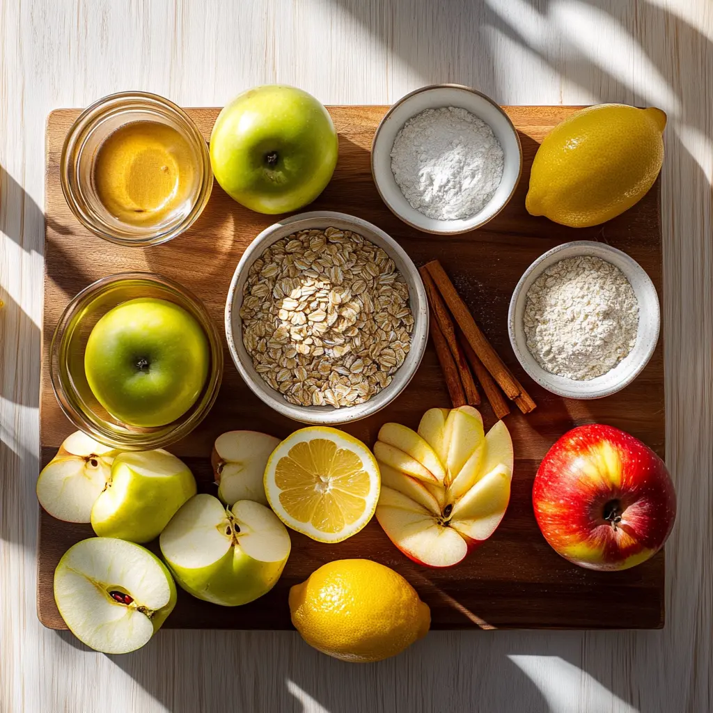 Easy Apple Crisp Recipe: Delicious and Quick Dessert 5 EASY APPLE CRISP RECIPE centered hero view, clean and uncluttered