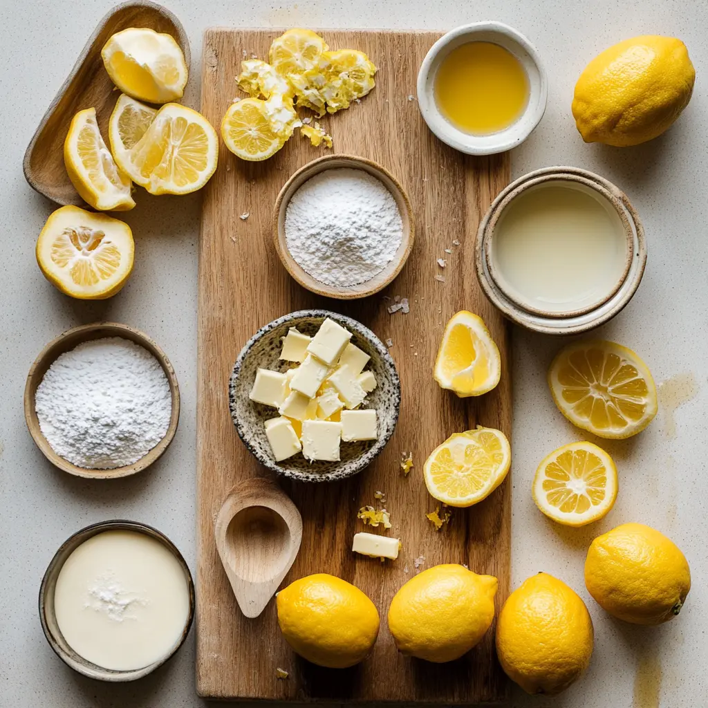 Meyer Lemon Meltaways Recipe - Easy and Delicious Treats 5 MEYER LEMON MELTAWAYS RECIPE centered hero view, clean and uncluttered