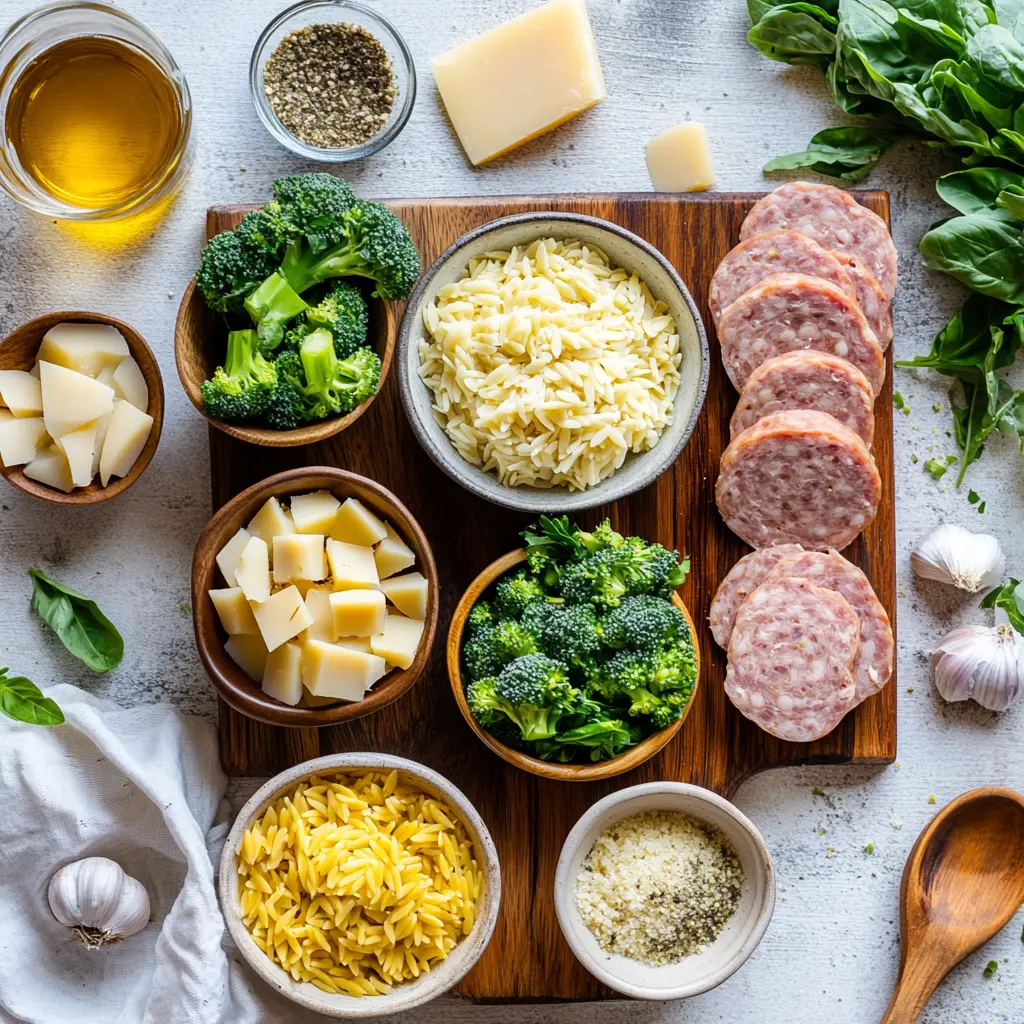 Simple and Delicious Tater Tot Casserole: Perfect Family Dinner 5 SIMPLE AND DELICIOUS TATER TOT CASSEROLE golden tater tots cheesy orzo broccoli herbs