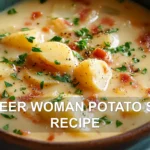 PIONEER WOMAN POTATO SOUP RECIPE centered hero view, clean and uncluttered