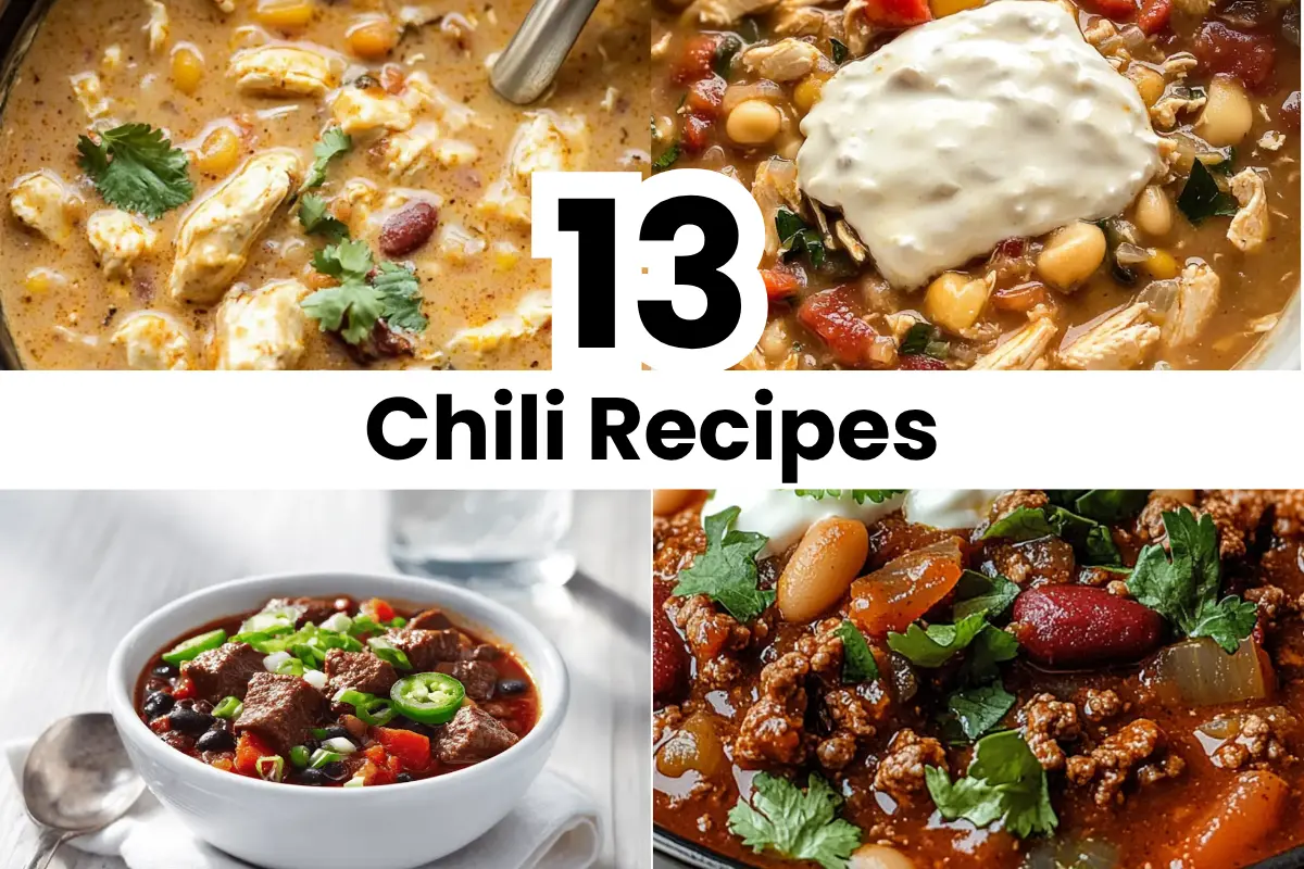 13 Chili Recipes Cozy Comfort for Family Dinners
