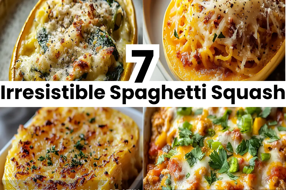 7 Irresistible Spaghetti Squash Recipes: Family Dinners