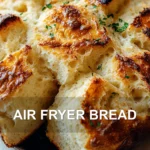 AIR FRYER BREAD centered hero view, clean and uncluttered