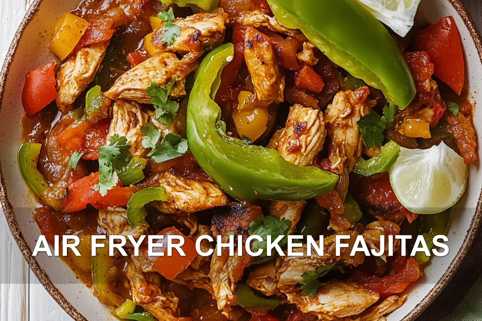 Irresistible Air Fryer Chicken Fajitas Recipe
