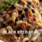 BLACK EYED PEAS centered hero view, clean and uncluttered