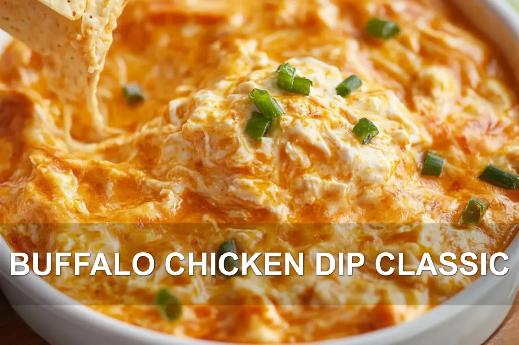 BUFFALO CHICKEN DIP CLASSIC centered hero view, clean and uncluttered