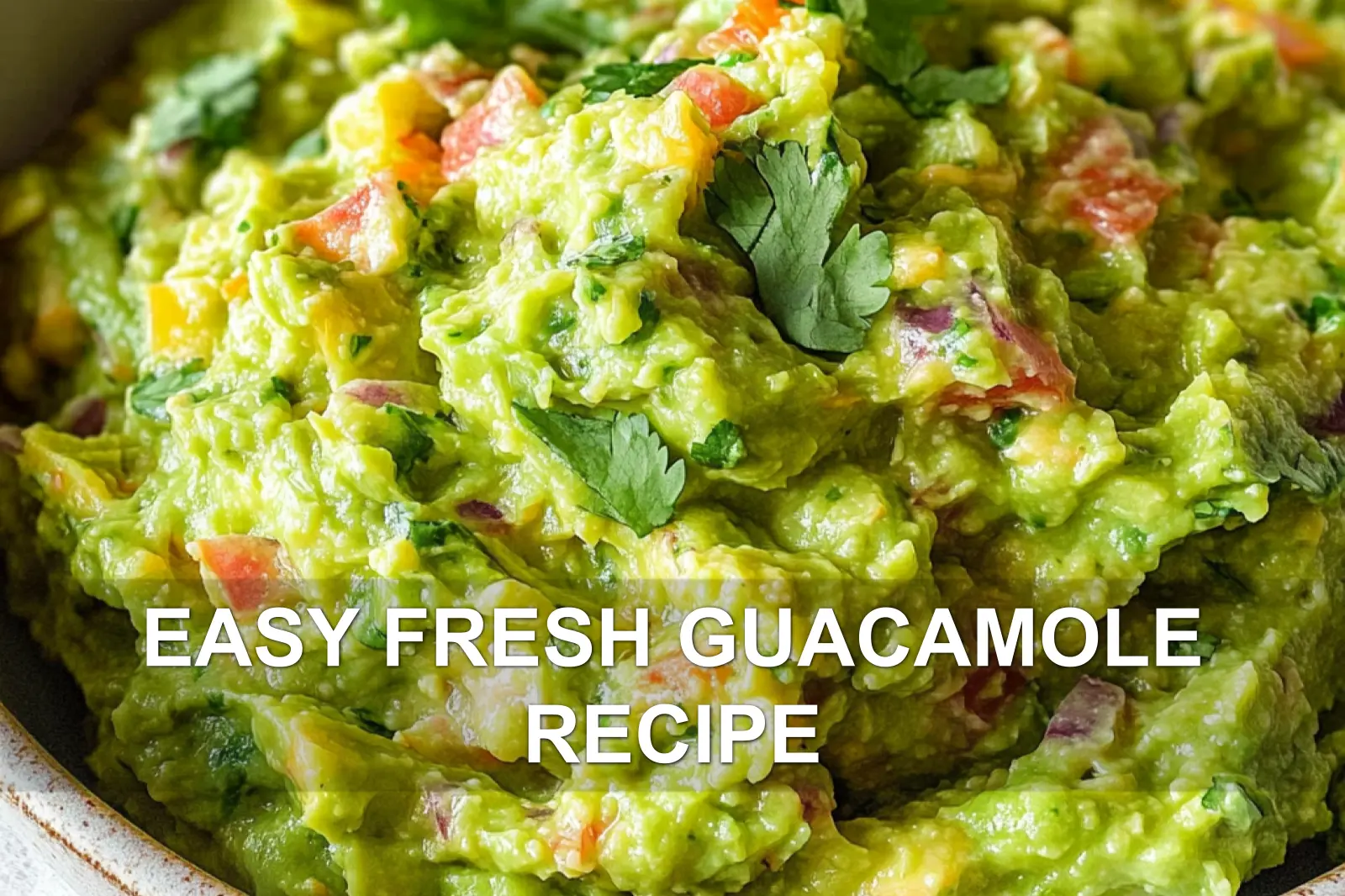 Easy Fresh Guacamole Recipe: Delicious and Quick