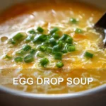 EGG DROP SOUP centered hero view, clean and uncluttered